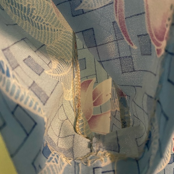 Vintage 80s Graff California Wear polyester blouse - Picture 6 of 10